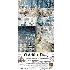 Набор бумаги 30х15 см "Clang & dirt. Basic", 18 листов (CraftO'clock)