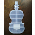 Контейнер для хранения мелочей "Скрипка", цвет прозрачный