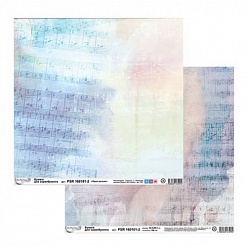 Бумага "Звуки музыки. Голубой лист" (Mr.Painter)