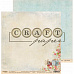 Набор бумаги 30х30 см "Письма о любви", 16 листов (CraftPaper)