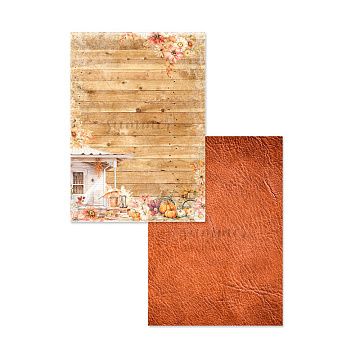 Бумага А4 "Бархатный сезон. Бархатное солнце" (Golden Scrap)
