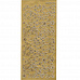 Контурные наклейки "Голубки", лист 10x24,5 см, цвет золото (JEJE)