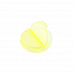 Контейнер для мелочей, 2 ячейки, цвет желтый (Gamma)