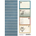 Лист с картинками 10х30 см "Дневник туриста. Почтовые карточки" (ScrapMania)