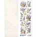 Лист с картинками 10х30 см "Весенний перезвон. Букет сирени" (ScrapMania)