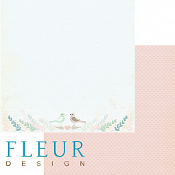 Бумага "Зарисовки весны. Любовь" (Fleur-design)