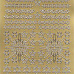 Контурные наклейки "Звезды и снежинки", золото (3620)