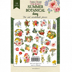 Набор вырубок "Summer botanical diary" (Фабрика Декору)