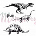 Штамп "Динозавры" (Memstory)
