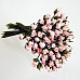 Букет микро-роз с закрытым бутоном "Розово-персиковый", 0,3 см, 25 шт (Craft)