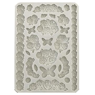 Молд 15х21 см "Shabby Rose" (Stamperia)