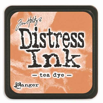 Штемпельная подушечка мини Distress Ink "Tea Dye" (Ranger)