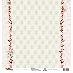 Набор бумаги 30х30 см "Моя девочка", 11 листов (MonaDesign)