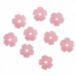 Акриловое украшение "Мальтония" цвет винтажно-розовый (АртУзор)