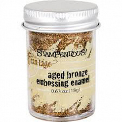 Пудра для эмбоссинга "Aged bronze" (Stampendous)