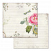 Набор бумаги 30х30 см "Letters and Flowers", 10 листов (Stamperia)