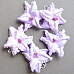 Набор бумажных цветов "Лилии фиолетовые" (Polkadot)