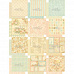 Набор бумаги 30х30 см с наклейками и высечками "Baby 2 bride", 24 листа (Graphic 45)