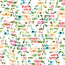 Набор бумаги 30х30 см "Love is in the air", 10 листов (MonaDesign)