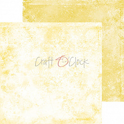 Набор бумаги 15х15 см "Yellow mood", 24 листа (CraftO'clock)