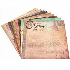 Набор бумаги 30х30 см "Once Upon A Time II. Однажды", 48 листов (DCWV)