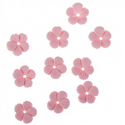 Акриловое украшение "Плюмерия", цвет винтажно-розовый (АртУзор)