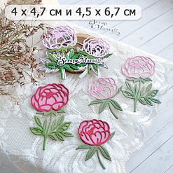 Нож "Мои любимые пионы 2", 4,5х6,7 см (ScrapMania)
