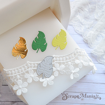 Нож "Филодендрон" 3,4х5,2 см (ScrapMania)