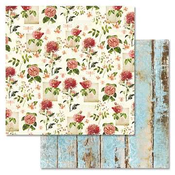 Бумага "Летняя феерия. Жаркие цветы" (ScrapMania)