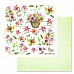 Набор бумаги 20х20 см для вырезания и вдохновения "Яркие цветы", 6 листов (ScrapMania)