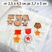 Нож "СССР. Ордена", 2,6х5 см (ScrapMania)