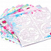 Набор бумаги 30х30 см "Цветочная вышивка", 8 листов (ScrapBerry's)