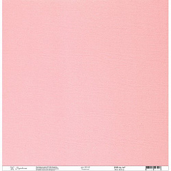 Кардсток текстурированный 30х30 см, розоватый (Рукоделие)