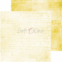 Набор бумаги 15х15 см "Yellow mood", 24 листа (CraftO'clock)