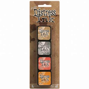 Набор штемпельных подушечек Distress mini kit 7 (Ranger)
