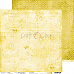 Бумага 30х30 см "Yellow mood 02" (CraftO'clock)