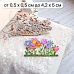 Нож "Палисадник. Бордюр мелкоцветов", 4,2х5 см (ScrapMania)
