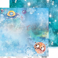 Бумага "Cosmic Adventures 02" (CraftO'clock)
