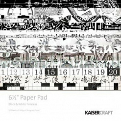 Набор бумаги 16,5х16,5 см "Timeless. Вне времени", 40 листов (Kaiser)