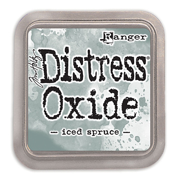 Штемпельная подушечка Distress Oxide "Iced spruce" (Ranger)