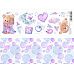 Лист с картинками 10х30 см "Сладких снов" (ScrapMania)