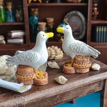 Миниатюра "Чайка", 3,8х3,5 см, 1 шт (Югарт)
