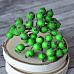Букет ягод "Рябинка в сахаре темно-зеленая", 40 шт