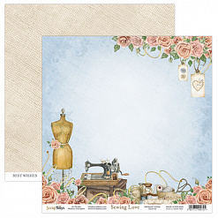 Бумага "Sewing love 1" (ScrapBoys)