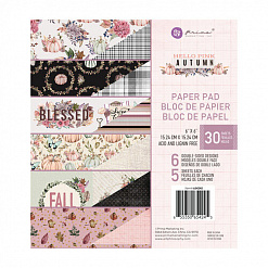 Набор бумаги 15х15 см "Hello pink autumn", 30 листов (Prima Marketing)