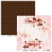 Набор бумаги 30х30 см "Chocolate kiss", 12 листов (Mintay)