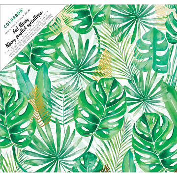 Альбом 30х30 см "Foil Palms"