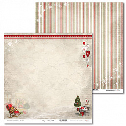 Набор бумаги 30х30 см "Vintage Christmas", 6 листов (Laserowe LOVE)
