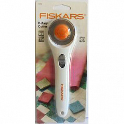 Нож дисковый с ручкой, диаметр лезвия 4,5 см (Fiskars)