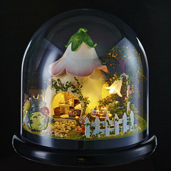 Набор для создания миниатюры под куполом "Сказочный лес", со светом